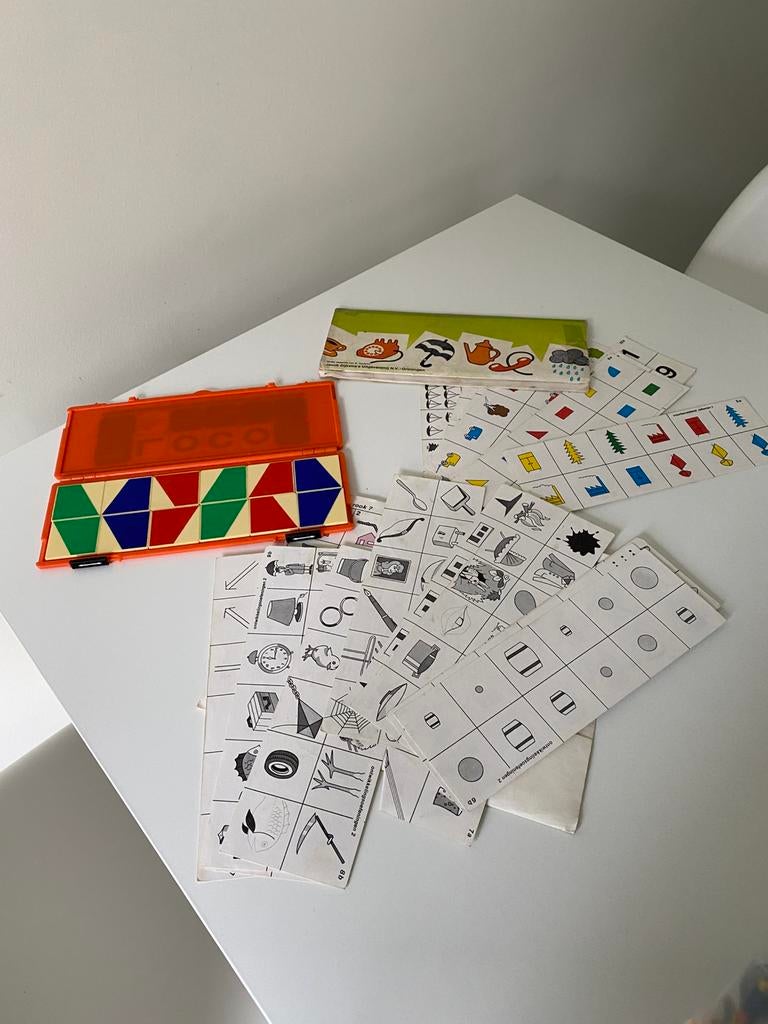 Retro Locodois met oefeningen, Ophalen of Verzenden, Gebruikt, Rekenen