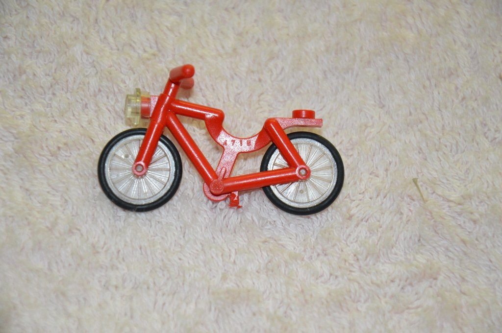 AV. VELO ROUGE VINTAGE, Enlèvement ou Envoi, Lego