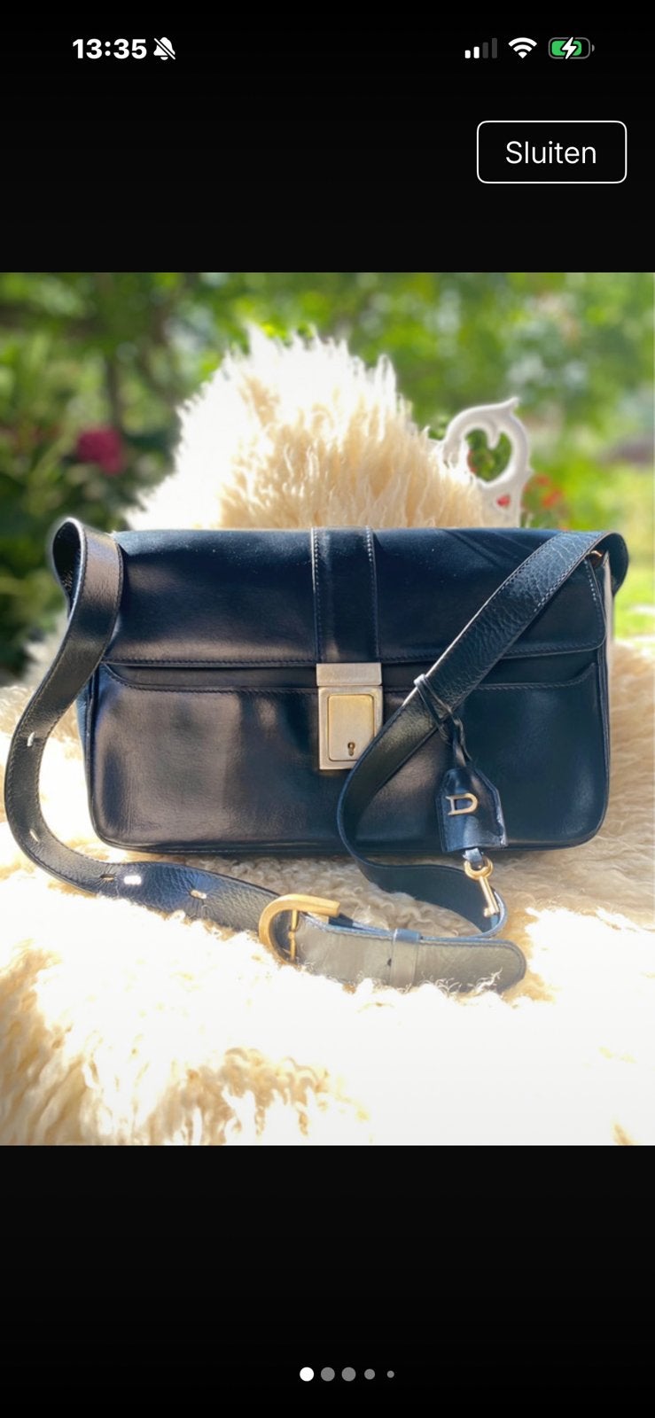 Delvaux vintage tas, Ophalen, Gebruikt