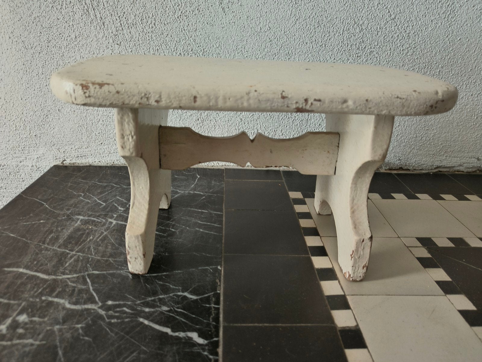 pouf en bois, Enlèvement, Utilisé, Rectangulaire, Bois