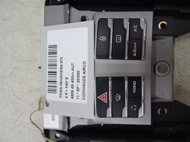 BEDIENINGSPANEEL AIRCO Porsche Panamera (970) (97065320533), Gebruikt, Porsche