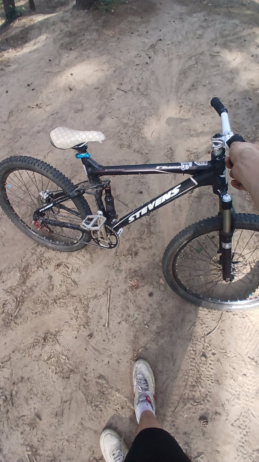 frame kit tekoop stevens fluent es, Fietsen en Brommers, Fietsen | Mountainbikes en ATB, Ophalen, Gebruikt