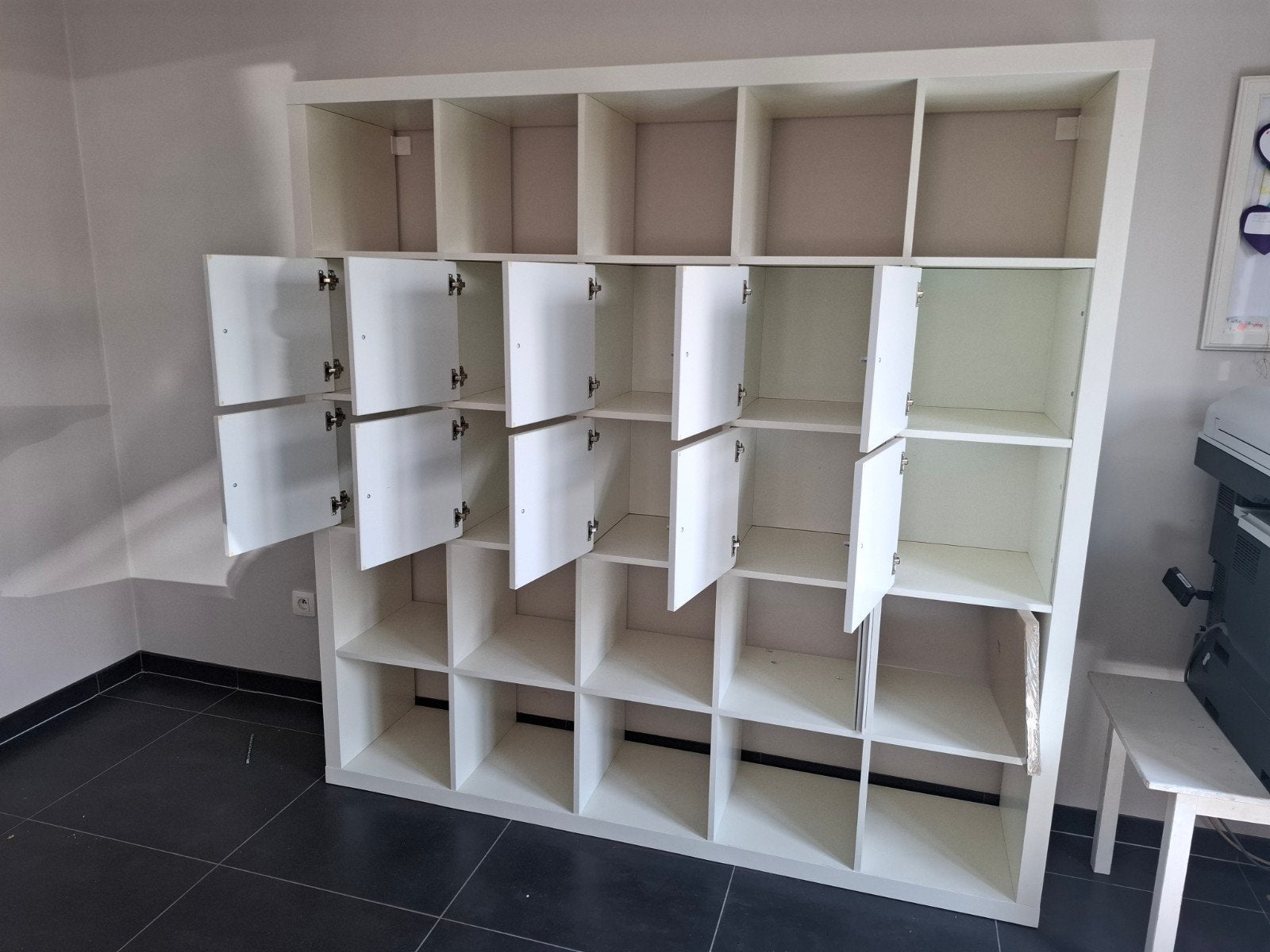 mooie kalax kast 5x5., Ophalen, Gebruikt