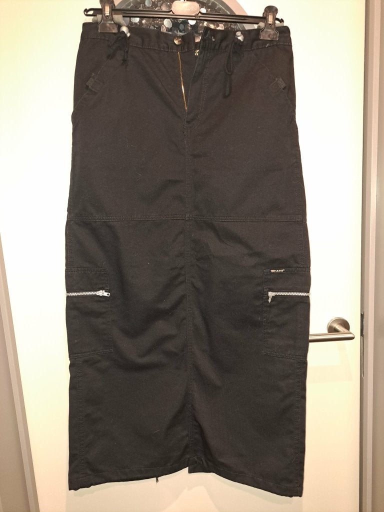 Cars, maxi rok, 102 cm lang, L/XL, nieuw, Kleding | Dames, Rokken, Zwart, Maat 42/44 (L), Nieuw, Ophalen of Verzenden