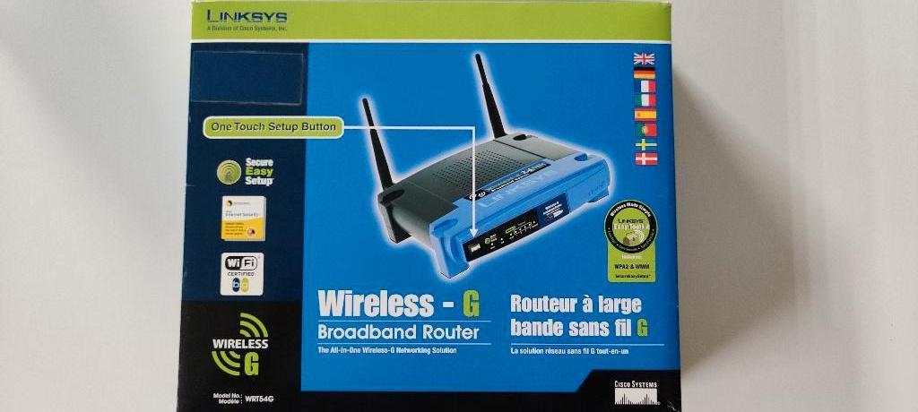 Linksys (Cisco)  WRT54G, Computers en Software, Ophalen, Gebruikt, Router, Linksys