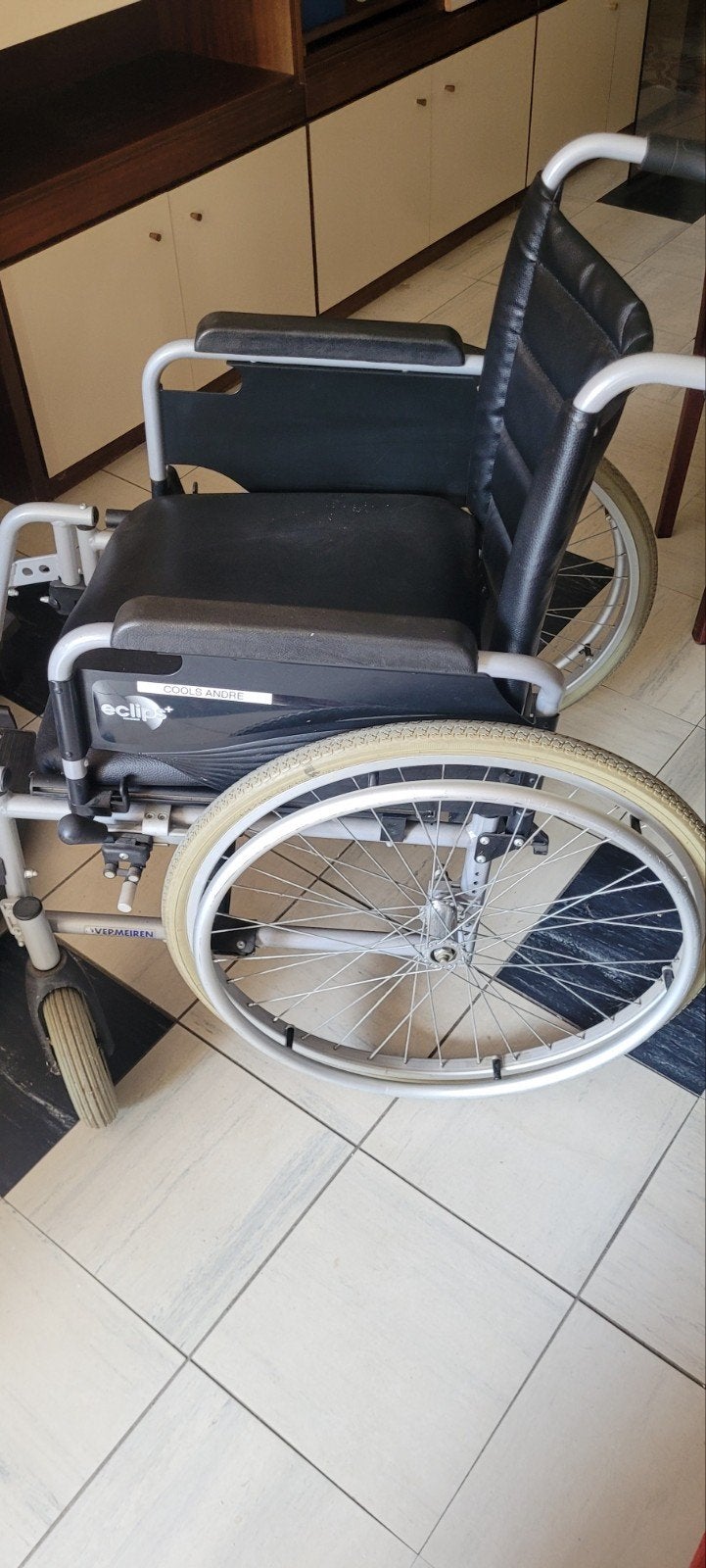 Rolstoel eclips+, Diversen, Rolstoelen, Ophalen, Inklapbaar, Gebruikt, Duwrolstoel