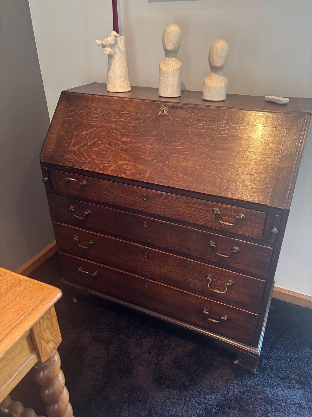 klassieke houten kast, Huis en Inrichting, Kasten | Secretaires, Ophalen, Gebruikt