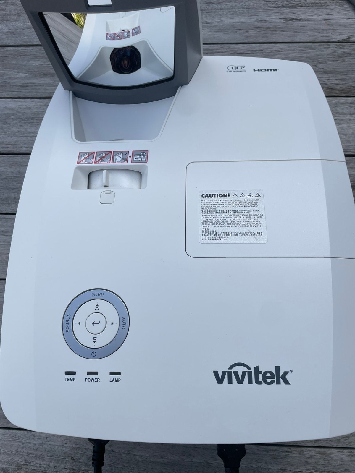 vivetek D756USTi professionele beamer/projector., Ophalen, Gebruikt, DLP, Vivetek