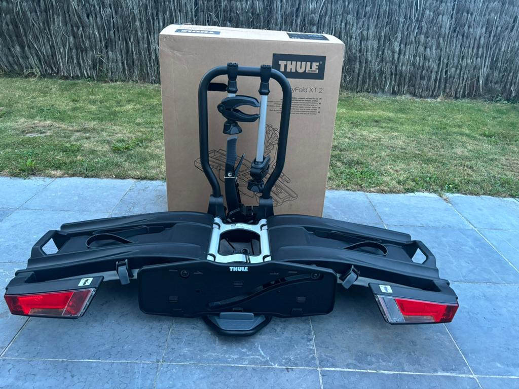 Splinterniueuwe thule XT933  voor elektrische fietsen, Neuf, Support d'attelage, 2 vélos, Vélo électrique