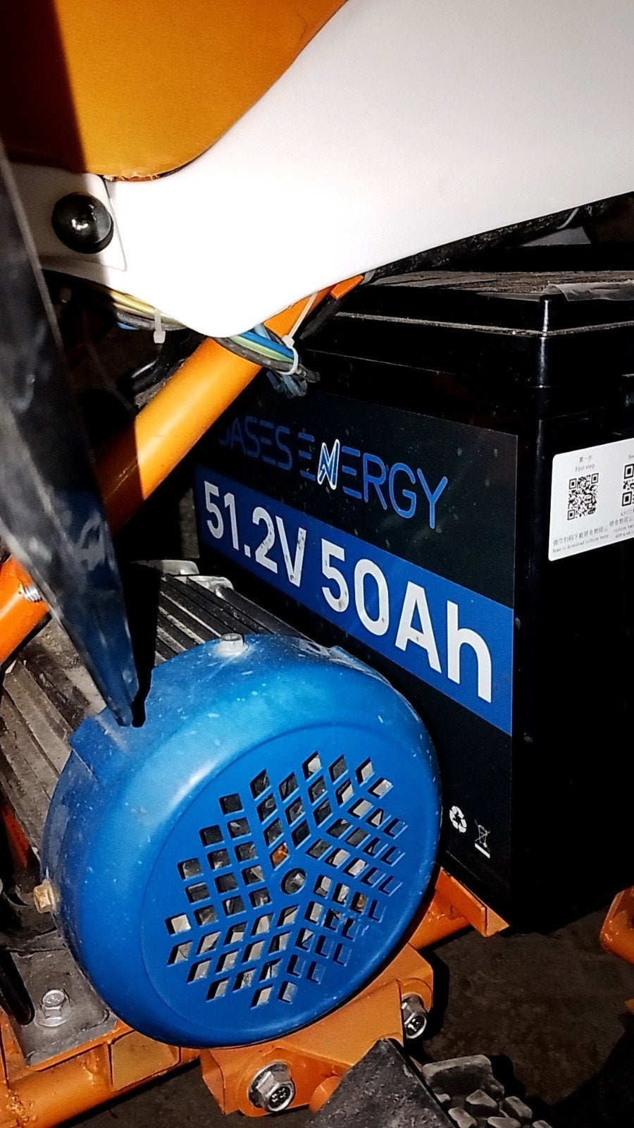 quad électrique, Motoren, Ophalen