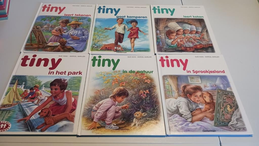 Tiny boeken, Boeken, Ophalen