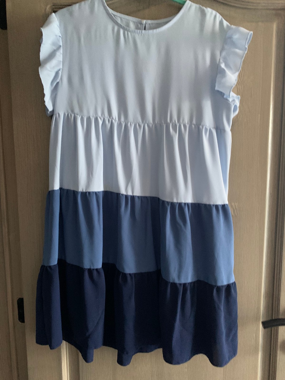 Amper gedragen zomerkleed maat : large, Kleding | Dames, Grote Maten, Ophalen of Verzenden, Zo goed als nieuw, Blauw