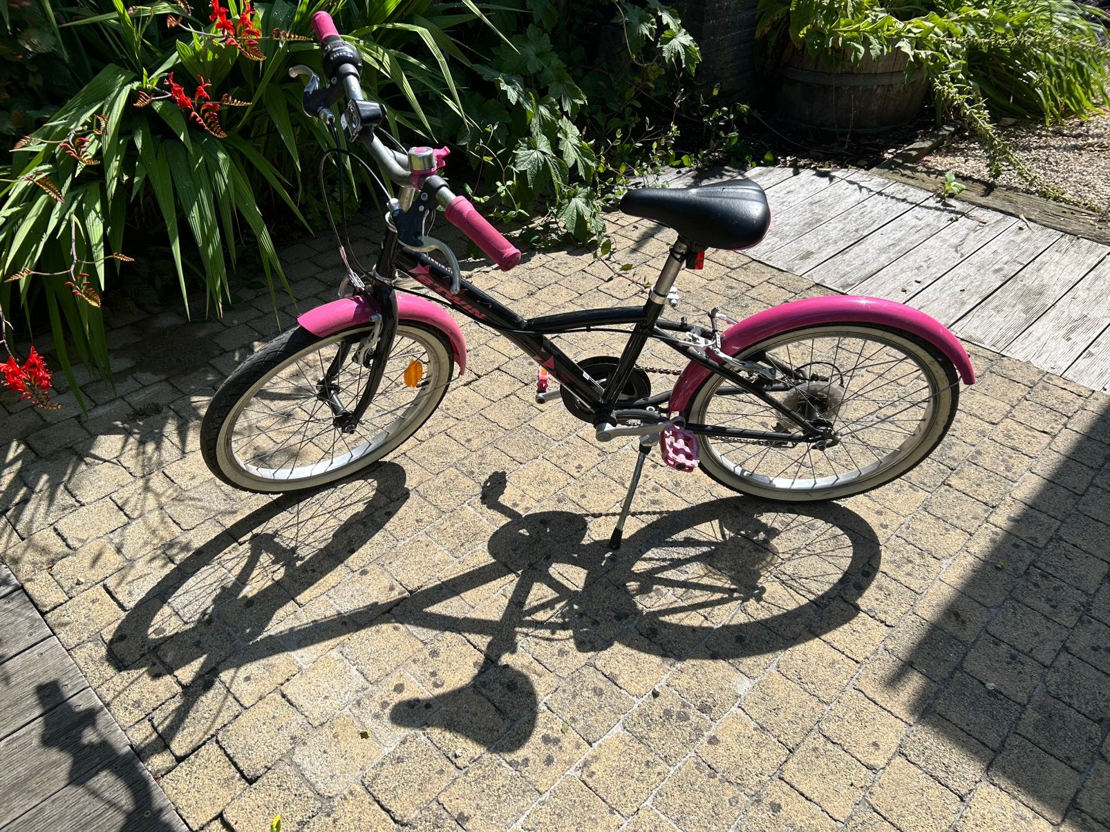 Meisjesfiets: 5 tot 8 jaar, Fietsen en Brommers, Fietsen | Kinderfietsjes, Ophalen, Zo goed als nieuw
