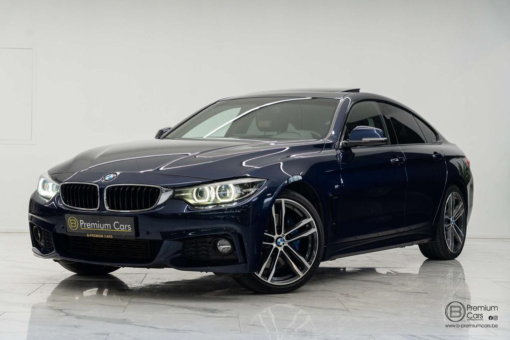 BMW 420 Da gran coupe M INDIVIDUAL/ Pano/Camera/Cruise, Automaat, 4 cilinders, Blauw, Bedrijf