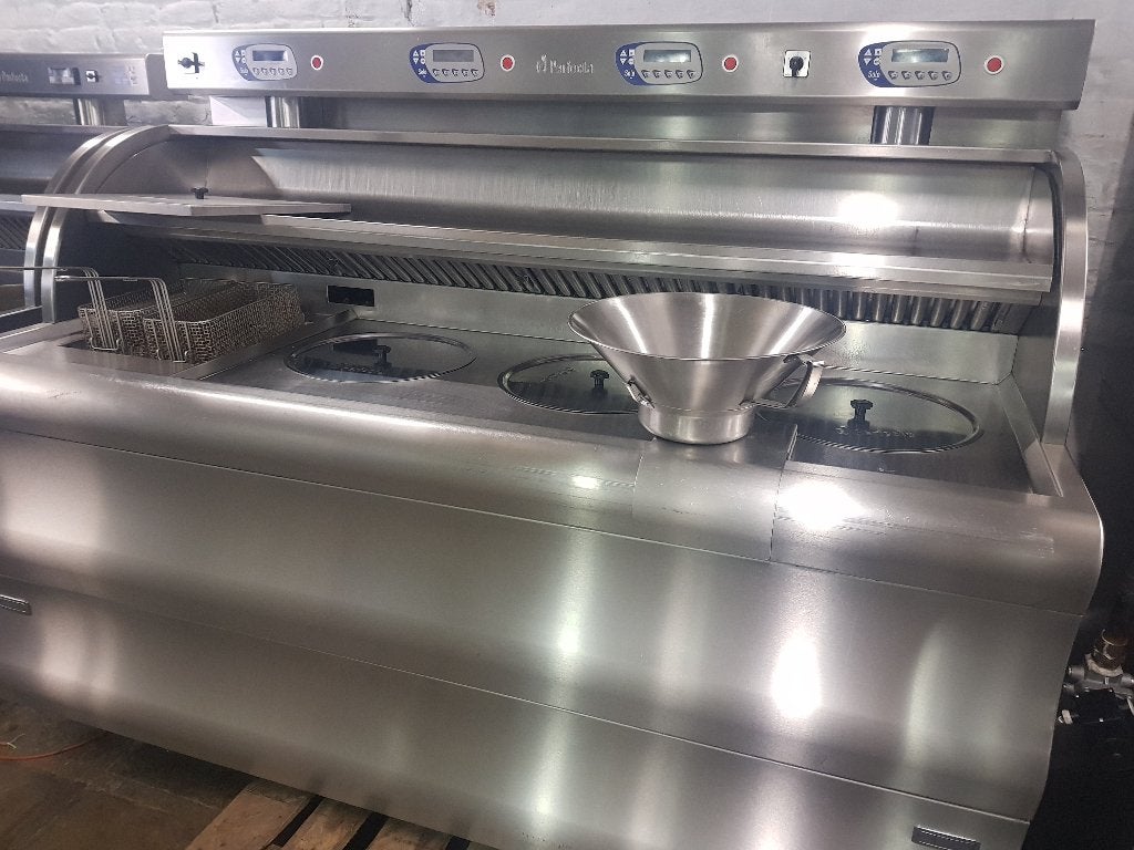 Friteuse gaz 4 pots PERFECTA, Articles professionnels, Horeca | Équipement de cuisine, Cuisinière, Friteuse et Grils, Utilisé