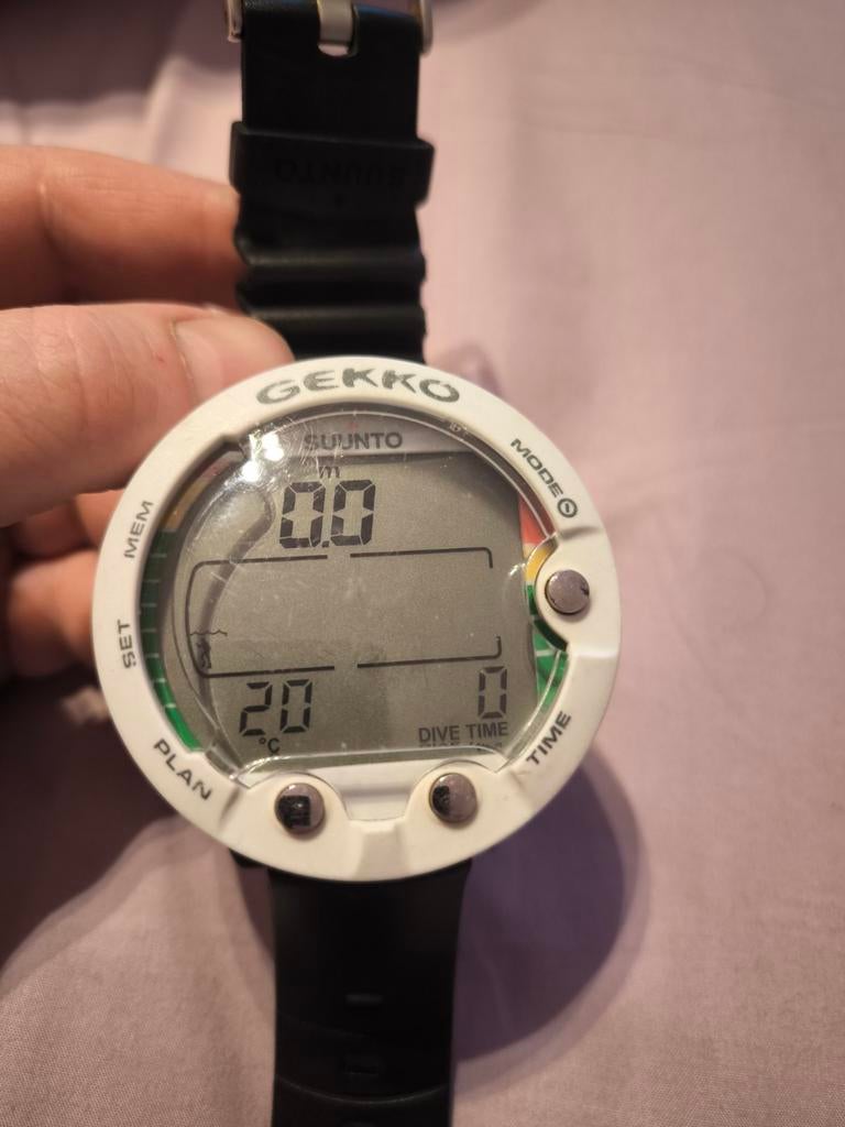Duikhorloge Suunto gekko, Enlèvement ou Envoi, Ordinateur de plongée