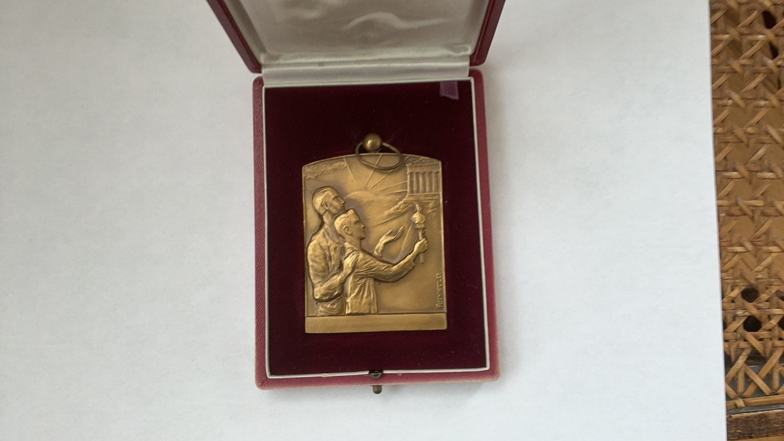 Ancienne medaille du travail, Enlèvement ou Envoi, Bronze