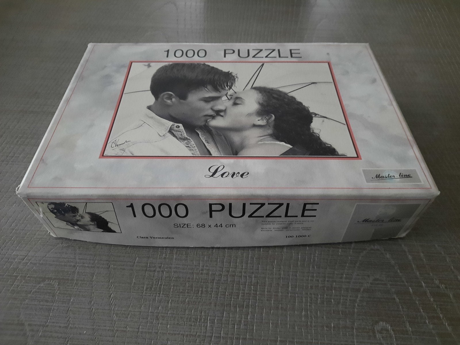 puzzel 1000 stuks    Love, Ophalen of Verzenden, 500 t/m 1500 stukjes, Zo goed als nieuw, Legpuzzel