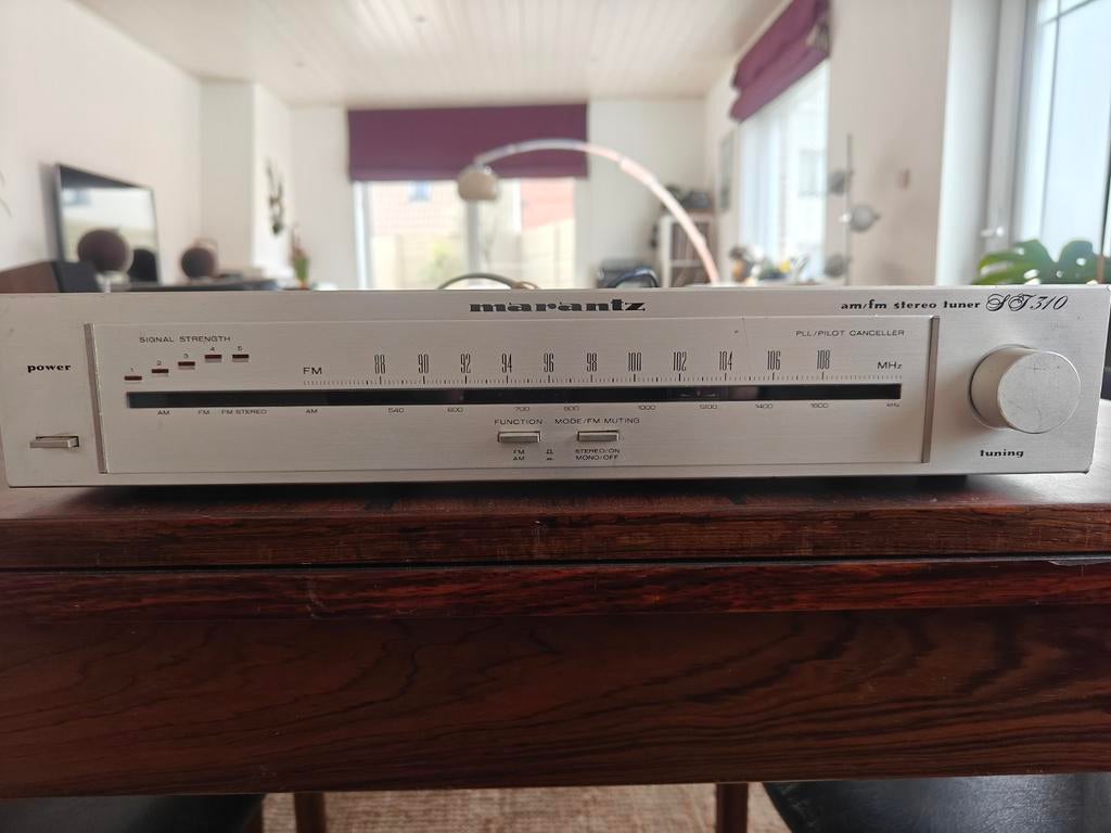 Marantz  tuner 310, Enlèvement