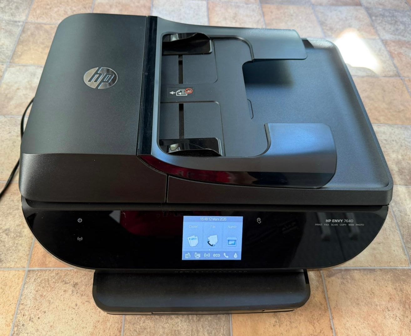 Imprimante, scanner, photos, copies, fax, Web. HP7640, Autres technologies, Copier, All-in-one, Comme neuf