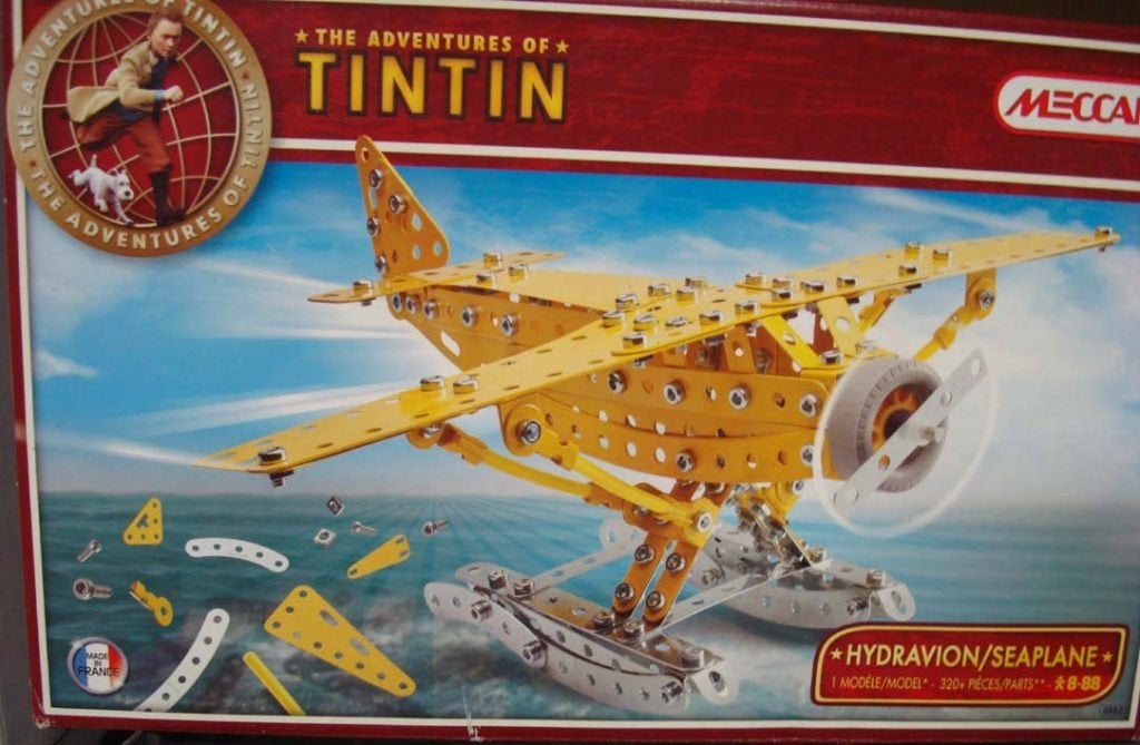 TINTIN HYDRAVION MECCANO NEUF, Verzamelen, Ophalen, Kuifje, Nieuw, Overige typen