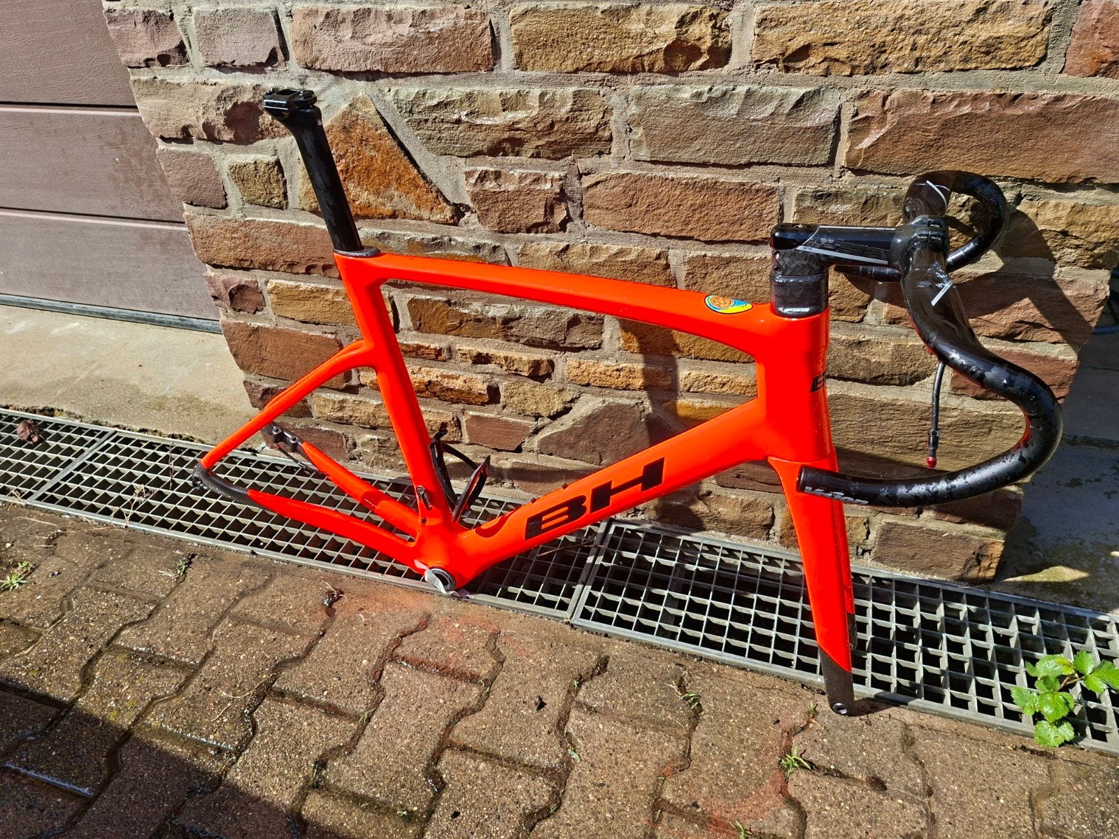 Cadre carbone BHRS1 aero, Carbone