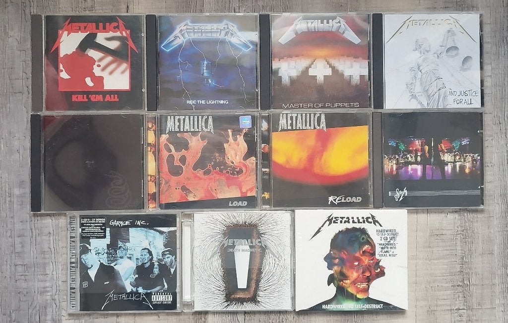 CD's Metallica als een Lot. Prima staat., Ophalen of Verzenden, Zo goed als nieuw