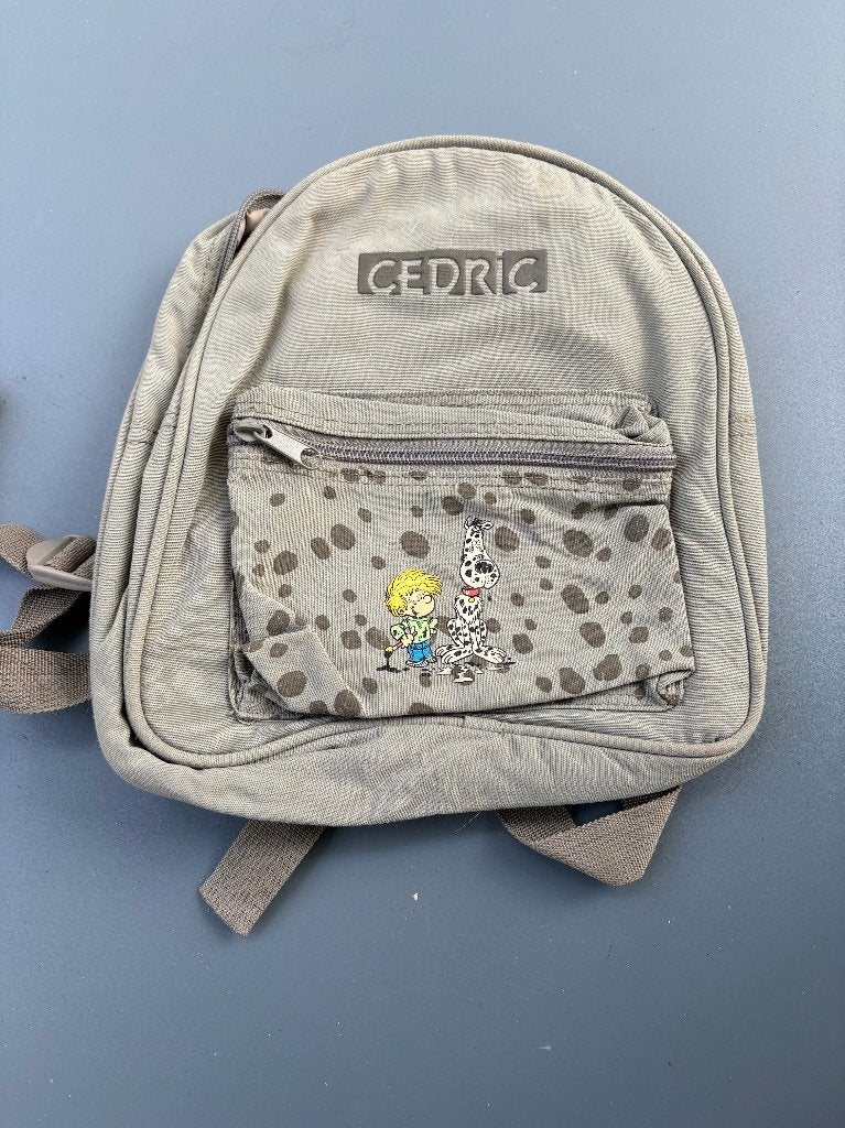 Kinder rugzak - Cédric, Minder dan 30 cm, Rugtas, Ophalen of Verzenden, Zo goed als nieuw