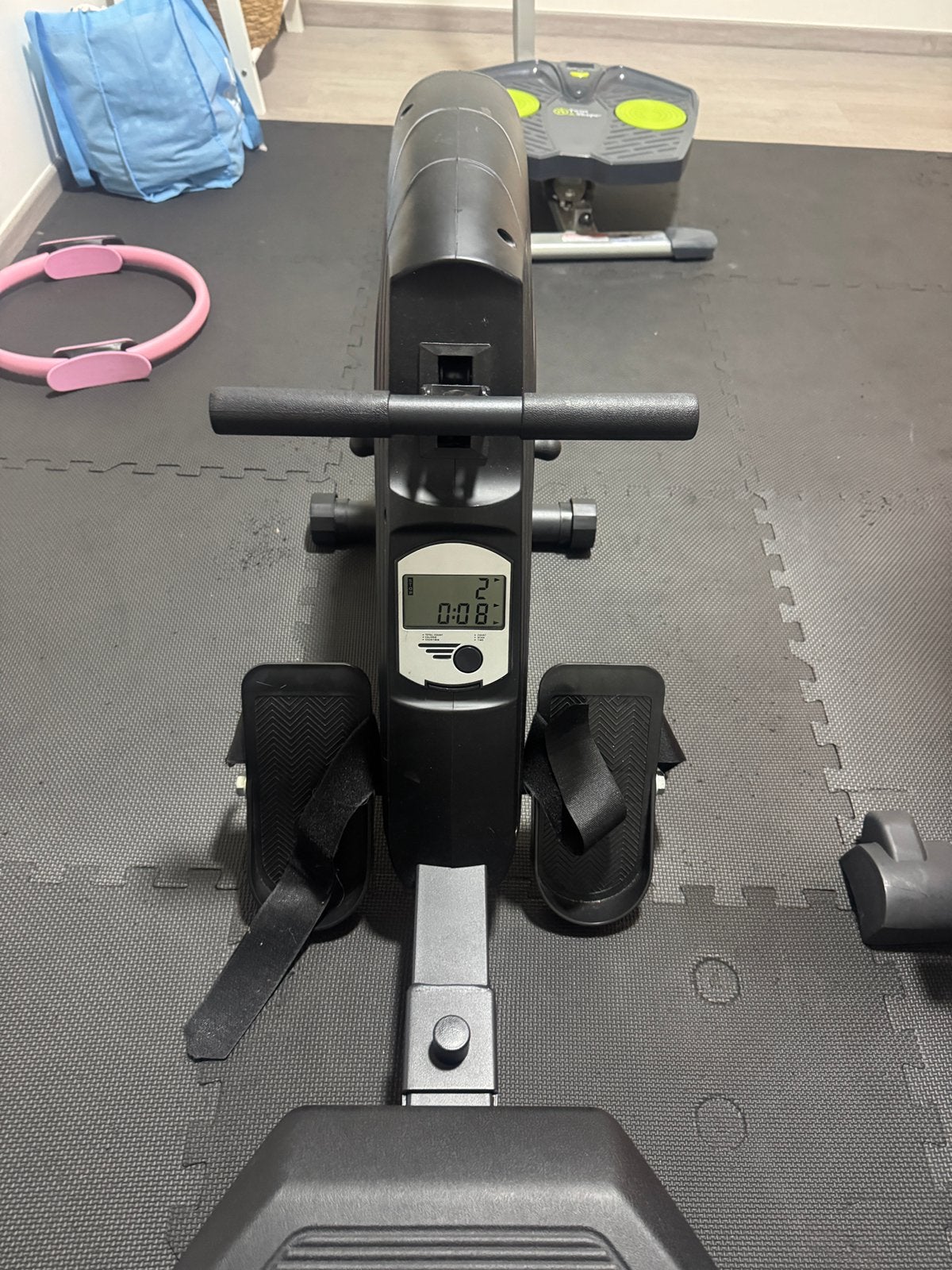 Machine à ramer avec câble de remorquage, Sports & Fitness, Enlèvement, Comme neuf, Rameur