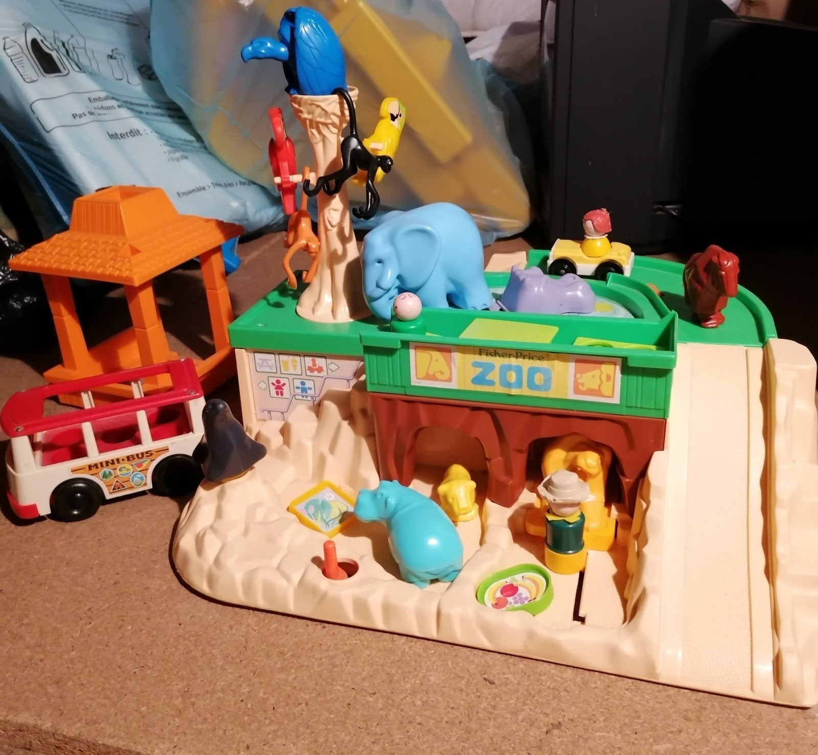 Zoo fisher price complet avec animaux, Enlèvement