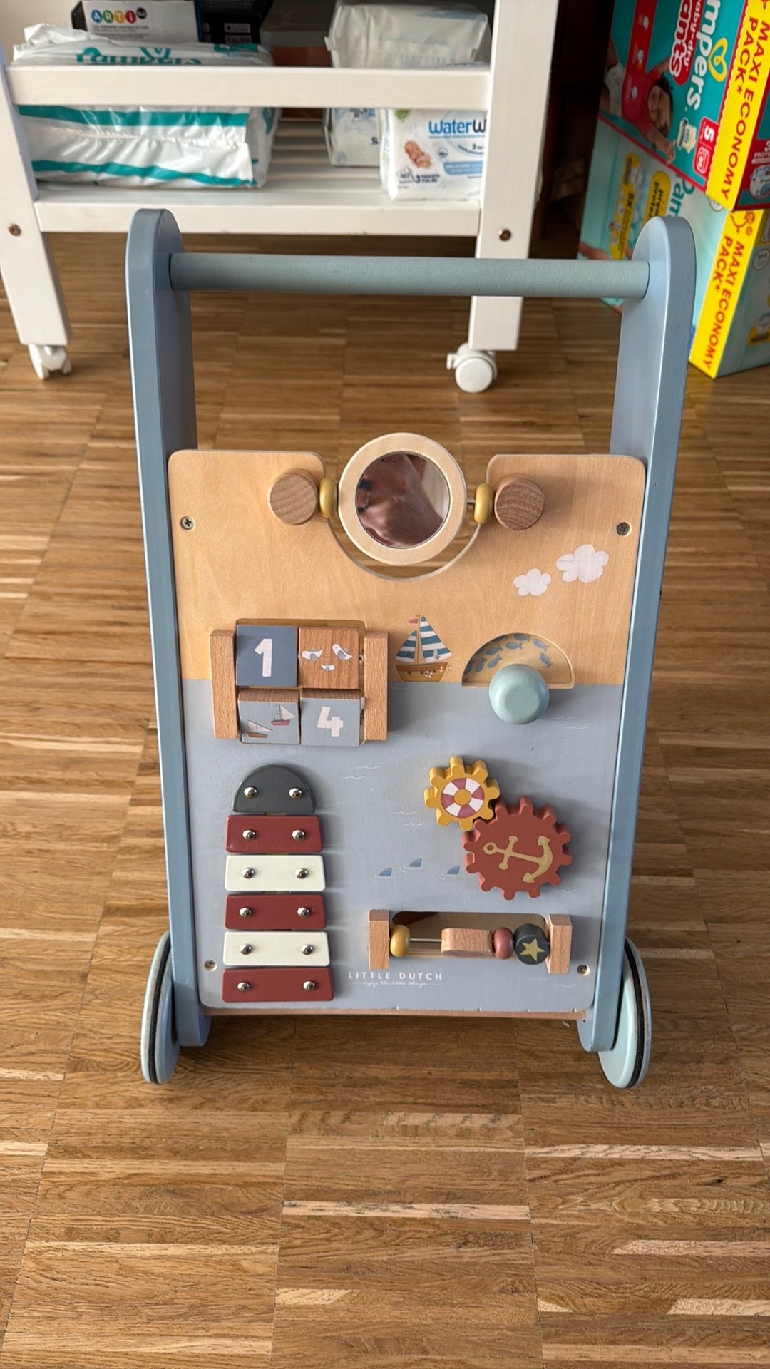 Loopwagen Little Dutch, Ophalen, Zo goed als nieuw