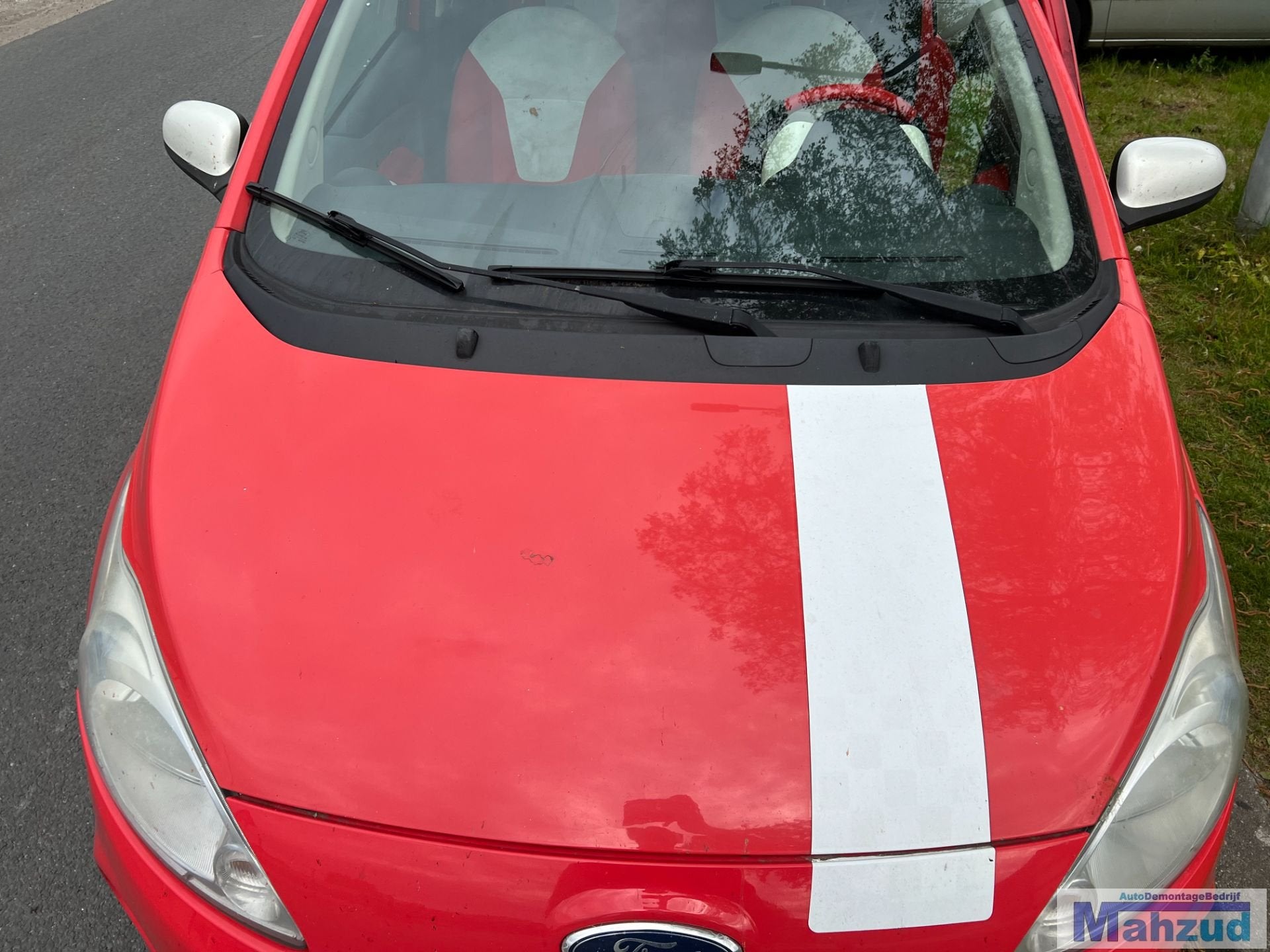 FORD KA 2 Rood 8P Motorkap 2008-2016, Gebruikt, Info@ford.com, Ford, Motorkap