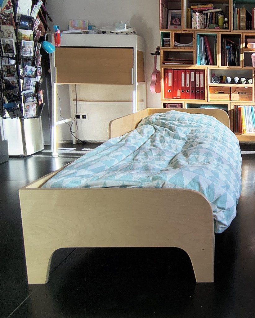 leuk junior bed mulitplex, Ophalen, Gebruikt, 70 tot 85 cm, 140 tot 160 cm