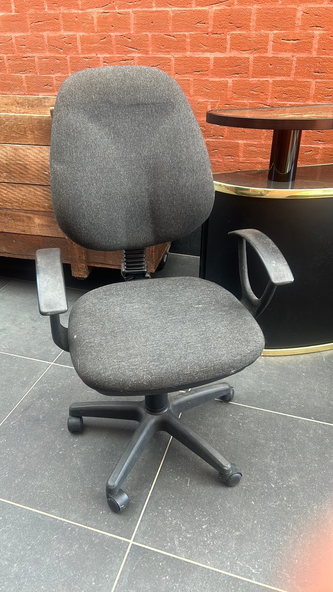 Bureau stoel, Ophalen, Gebruikt
