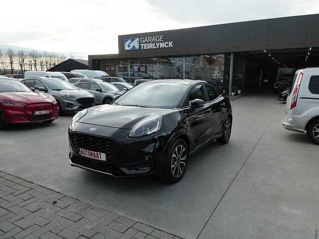 Ford Puma 1.0 i 125pk Automaat ST-Line Camera '24 26000km, Auto's, Automaat, Puma, Euro 6, Zwart