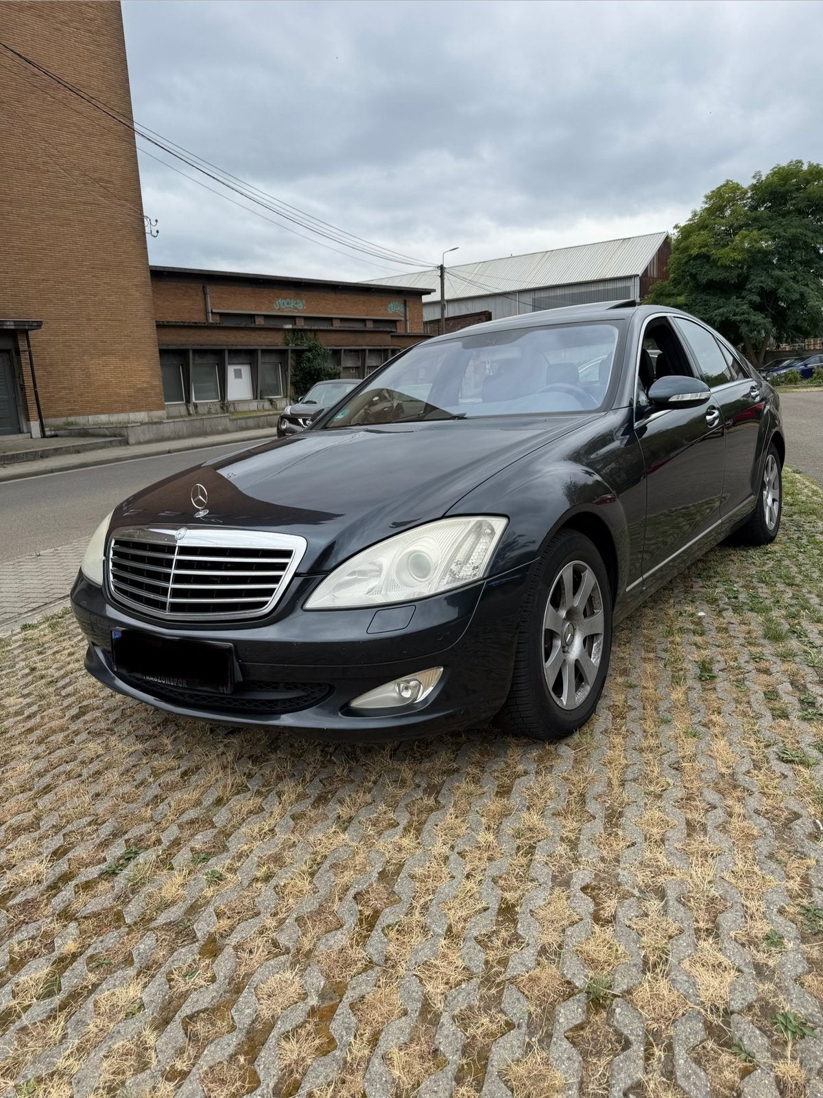 Mercedes S350 essence(GAZ) LPG, Auto's, Mercedes-Benz, Automaat, Achterwielaandrijving, Zwart, Blauw