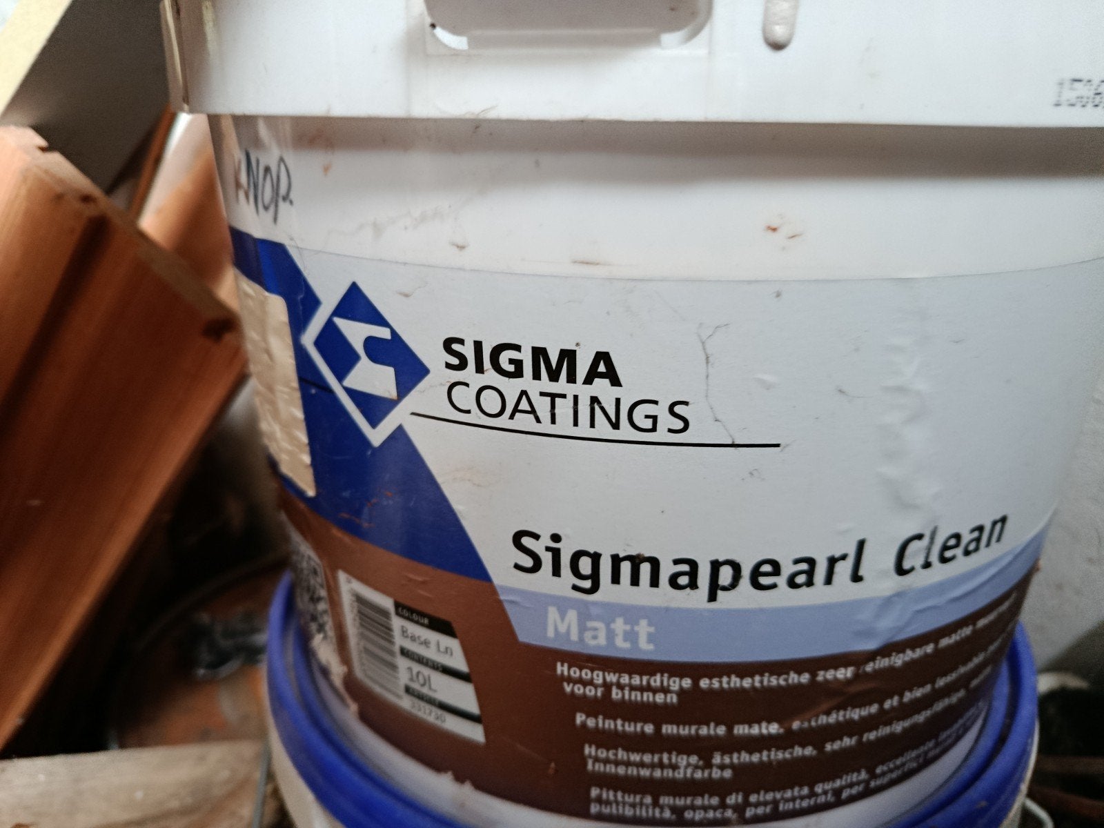 sigma pearl clean matnieuw, Ophalen