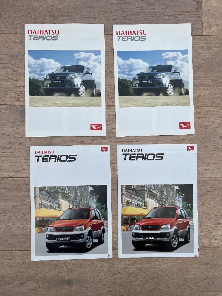 DAIHATSU TERIOS FOLDERS, Ophalen of Verzenden