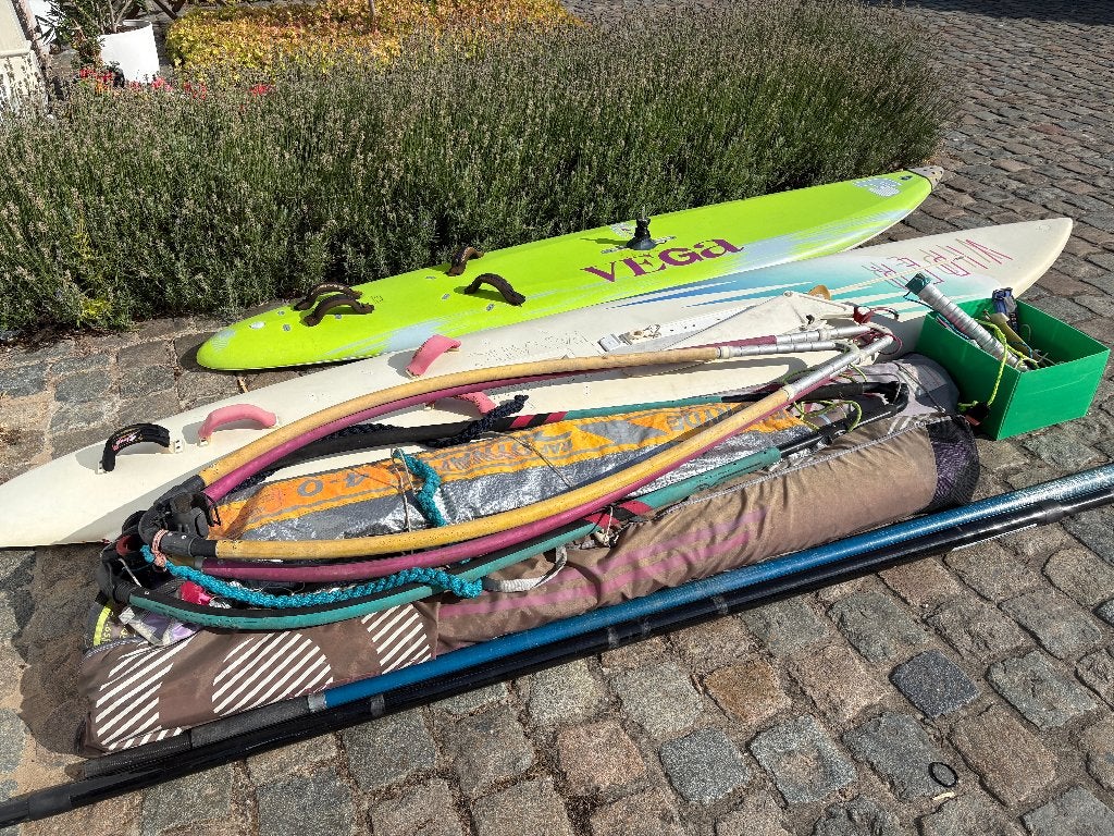 Lot surfgerief, Sports nautiques & Bateaux, Planche à voile, Ensemble complet, Fanatic, Enlèvement, Utilisé