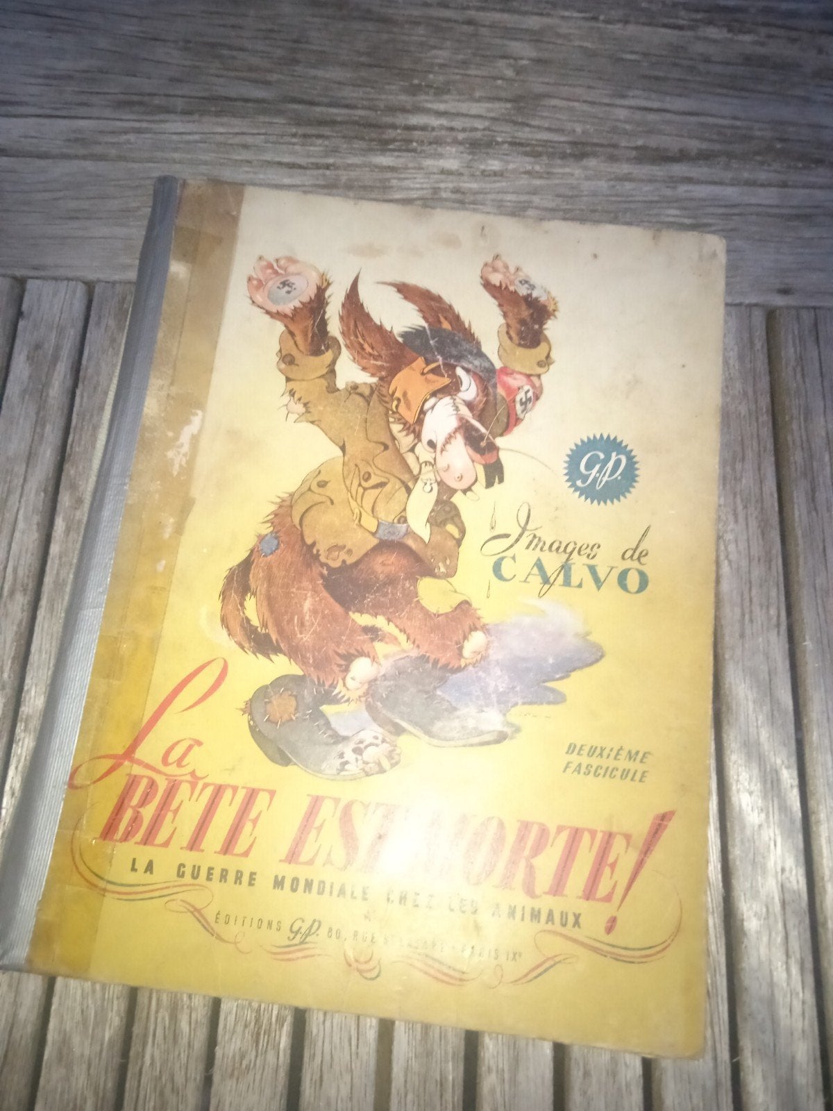 BD full color 1945 La bête est morte ww2, Livres, BD, Enlèvement ou Envoi