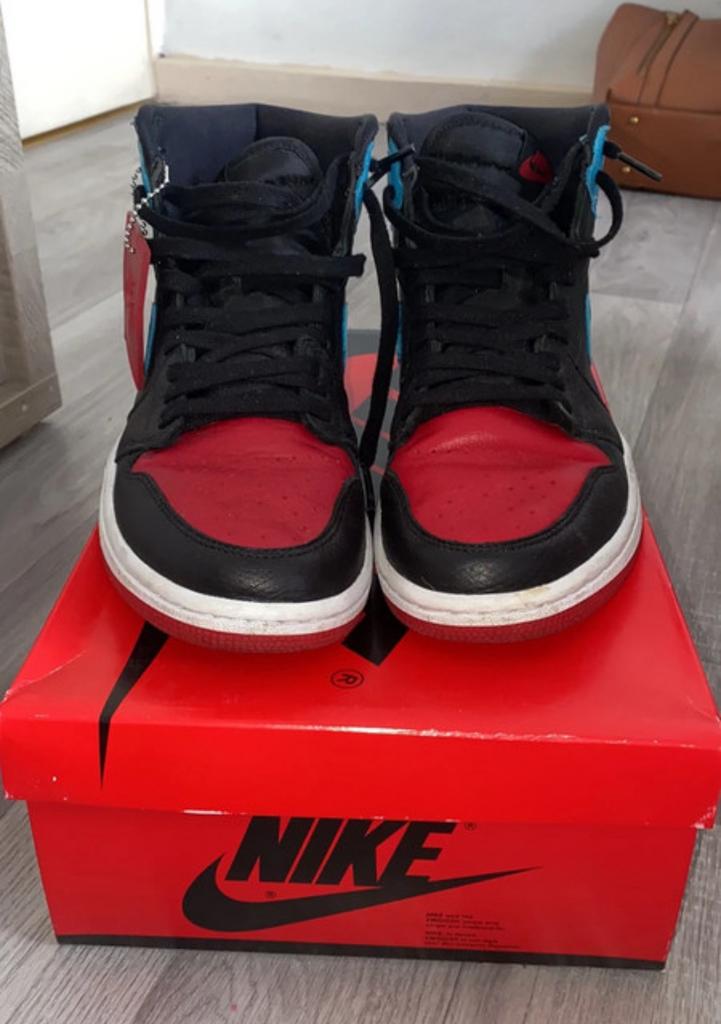 Air jordan 1 high unc to chi maat 40, Ophalen, Gebruikt, Schoenen