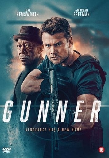 Gunner (2024) Dvd  Luke Hemsworth, Morgan Freeman, Vanaf 16 jaar, Nederlands, Actie, Ophalen of Verzenden