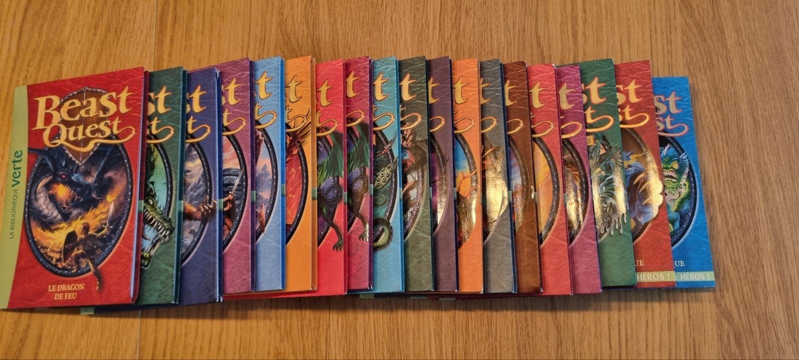 Bibliothèque verte Beasts Quest 1-17 + 21 et 22, Enlèvement
