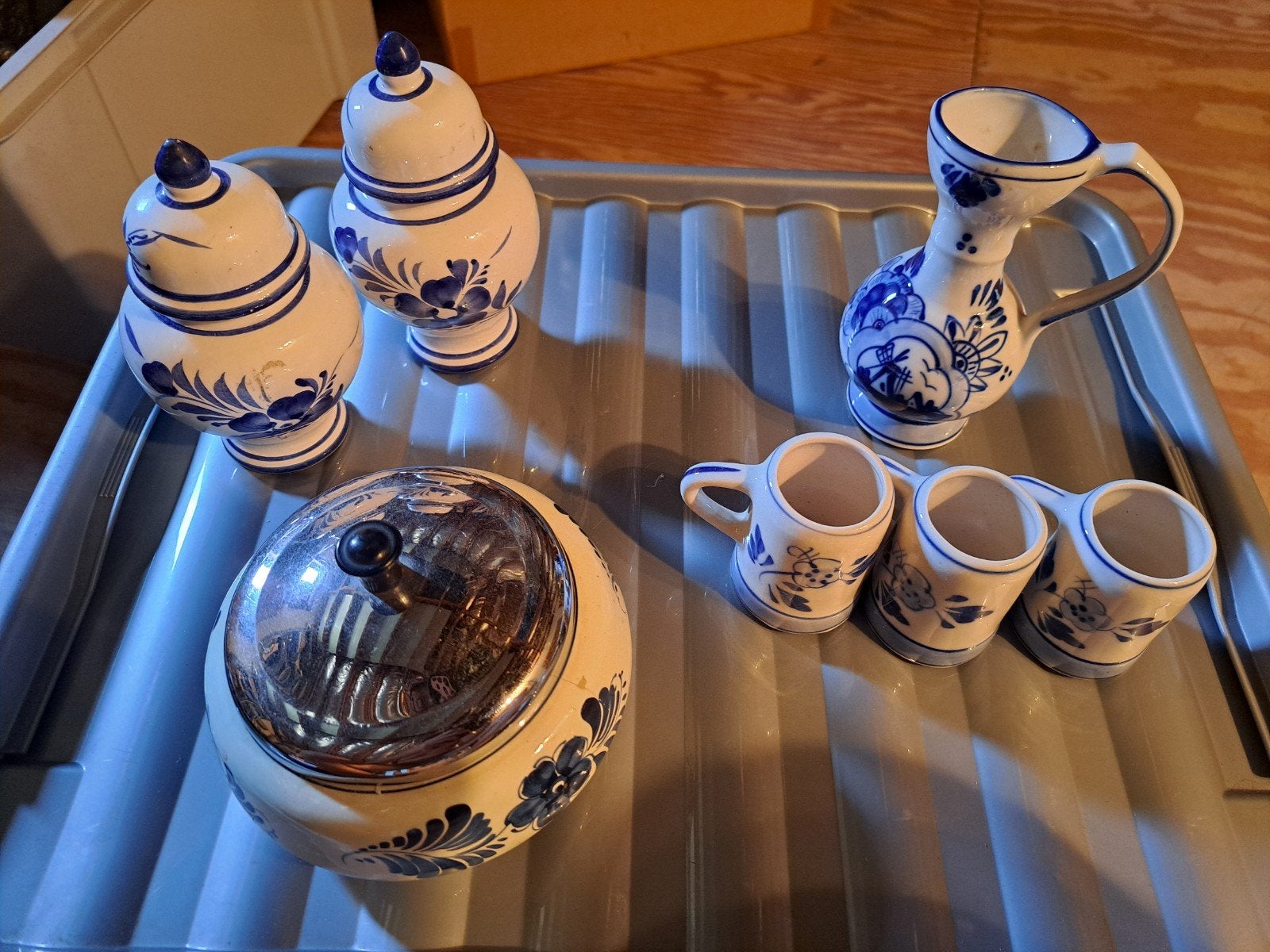 Set en céramique de Delft, Enlèvement ou Envoi