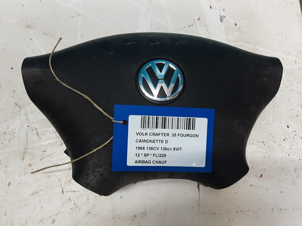 AIRBAG VOLANT Volkswagen Crafter (01-2011/12-2016), Volkswagen, Volkswagen AG, Utilisé, Kundenbetreuung@volkswagen.de