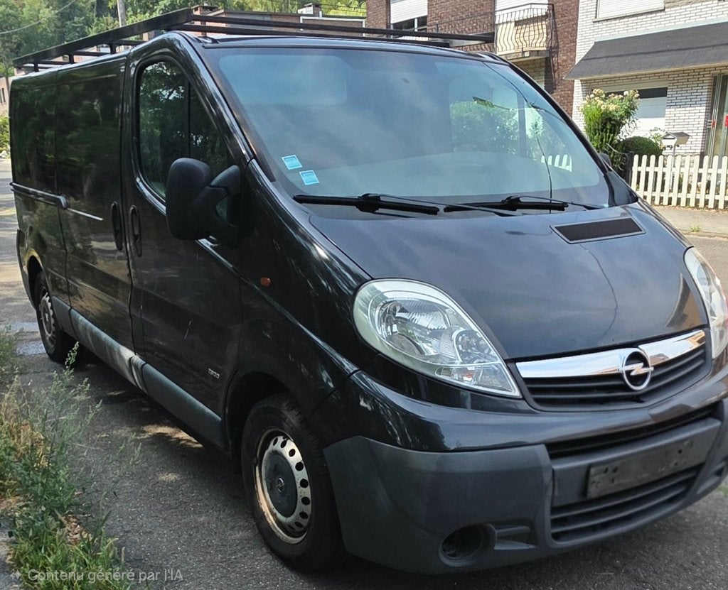 Opel vivaro, Auto's, Opel, Vivaro, Zwart, Particulier, Euro 4