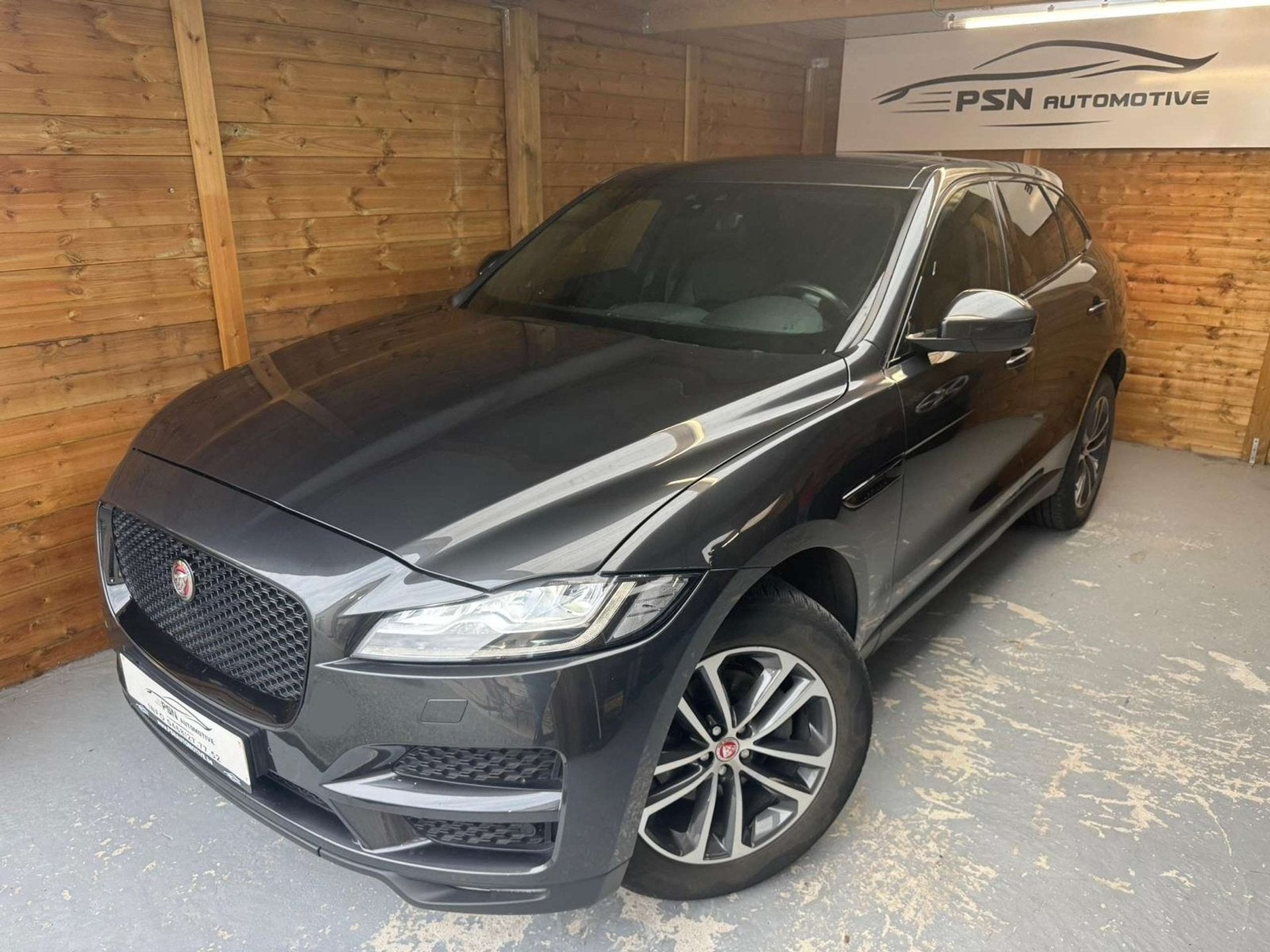 Jaguar F-Pace 1e Eig. * Panodak * Leder * Navi * Garantie Ja, Autos, Argent ou Gris, Achat, Phares entièrement LED, Euro 6