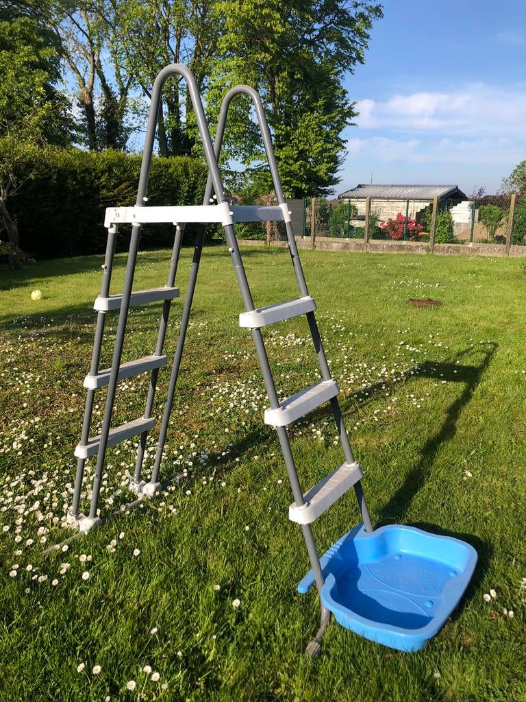 INTEX ladderzwembad., Tuin en Terras, Ophalen, Gebruikt, Ladder