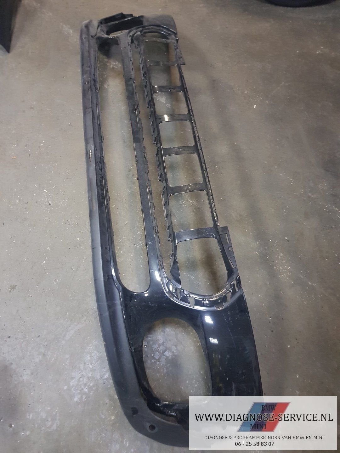 Mini clubman F54 voorbumper zwart, Ophalen, Gebruikt, -, Voor