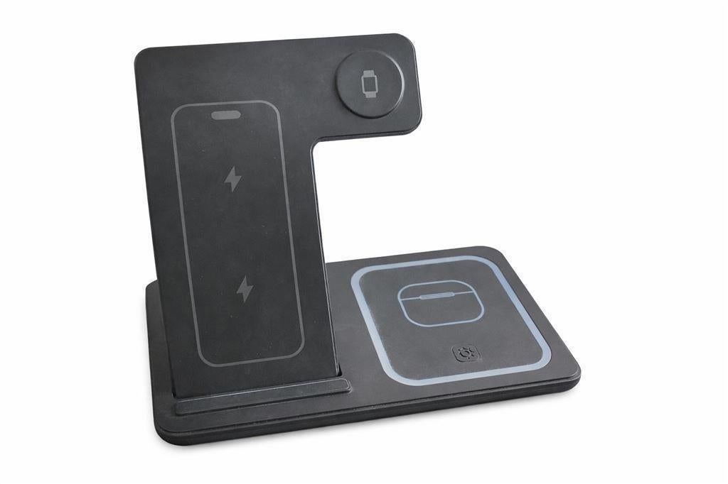 3-in-1 draadloze oplader – Telefoon, smartwatch & oortjes!, Ophalen of Verzenden, Nieuw